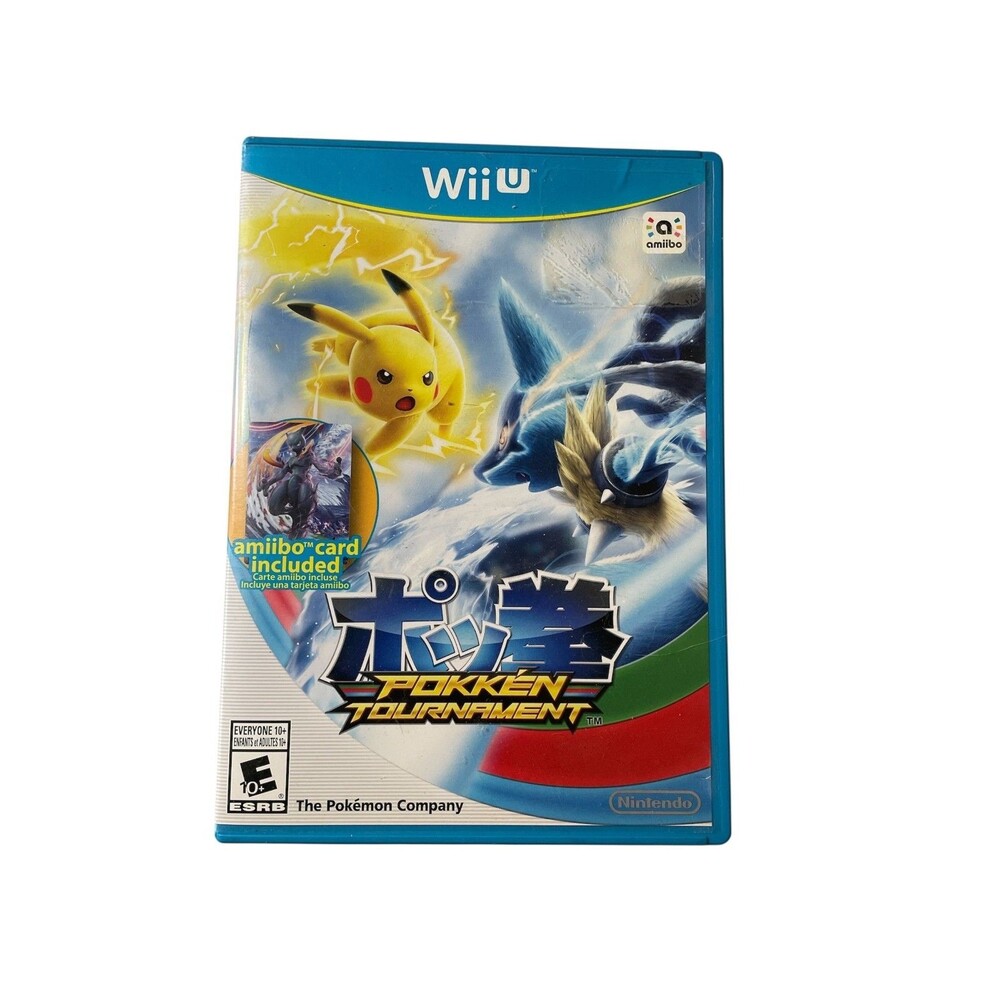 Pokken Tournament [Nintendo Wii U]‎ Came Only No Card TESTED